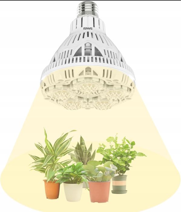 Żarówka GROW do uprawy roślin sansi 36W 4000K E27