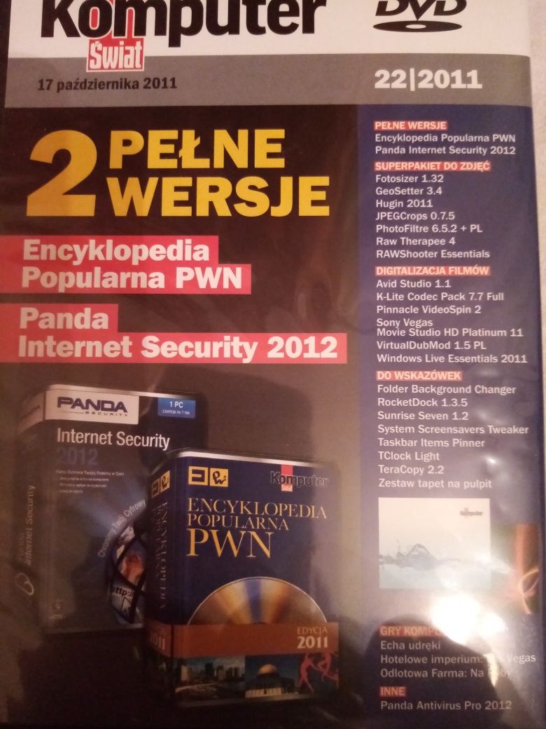 Sprzedam płytę DVD encyklopedia popularna PWN