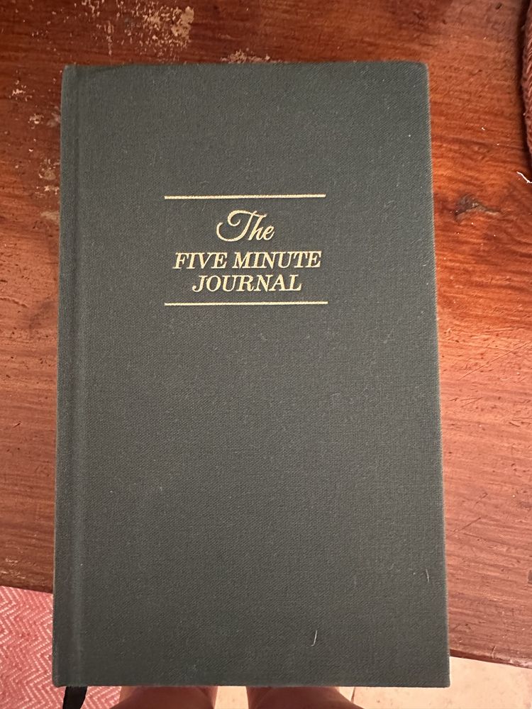 The five minute journal