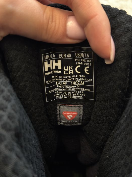 Buty Zimowe robocze Helly Hansen Magni Evolution rozmiar 40