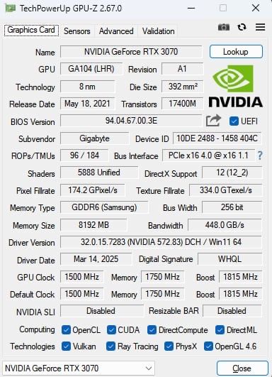 Komputer do gier i5-12400f+RTX3070+1TB+32GB RAM