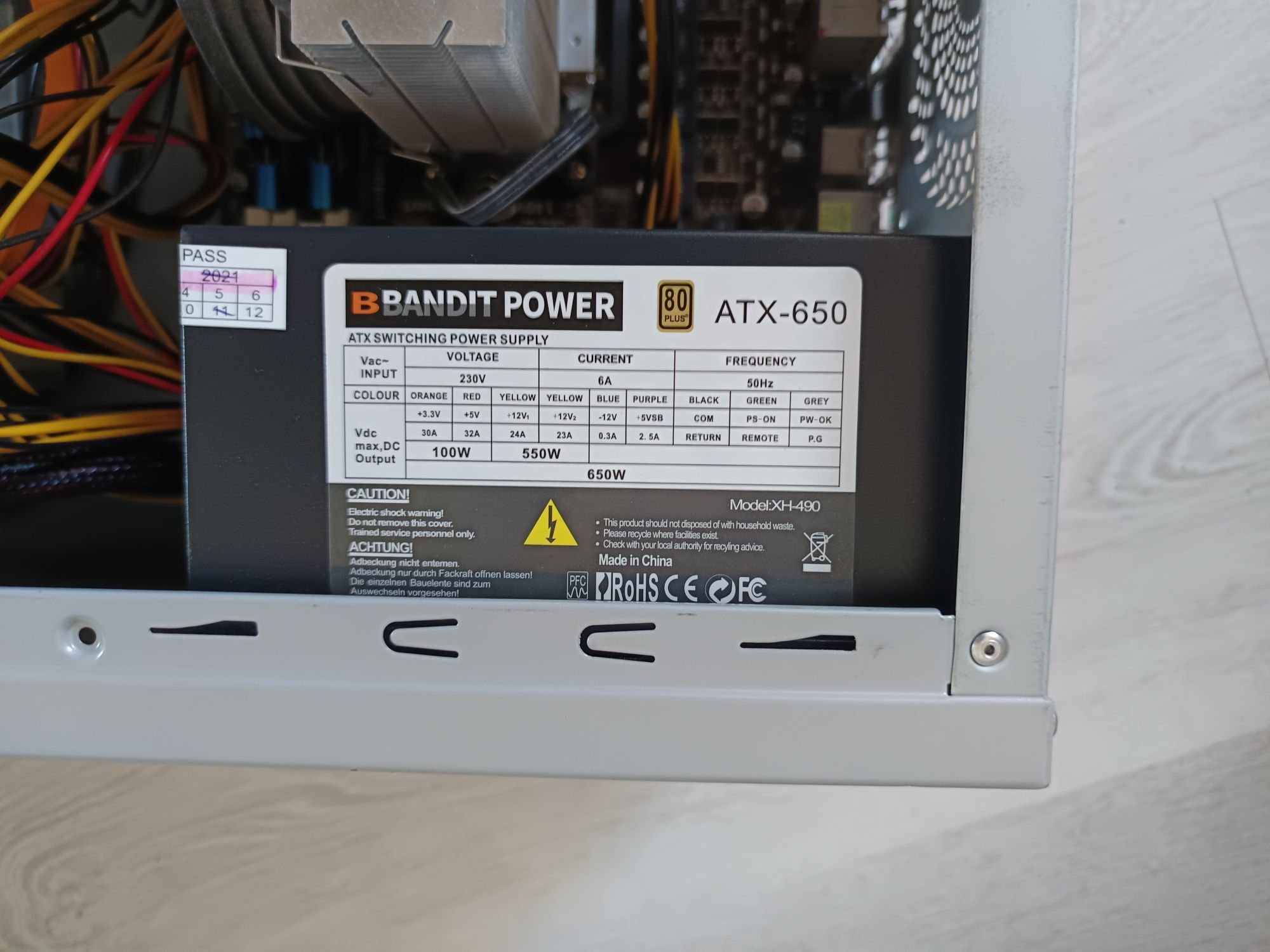 Komputer PC M4a87td evo Phenom II 4x3200mhz