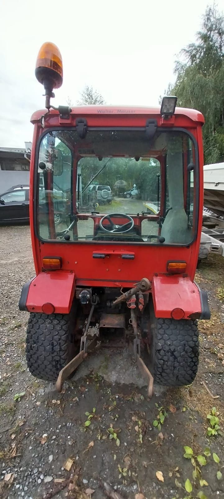 Traktorek Hako 2100 HAKOTRAC,YANMAR ,Motor kręci nie pali,4x4,pług