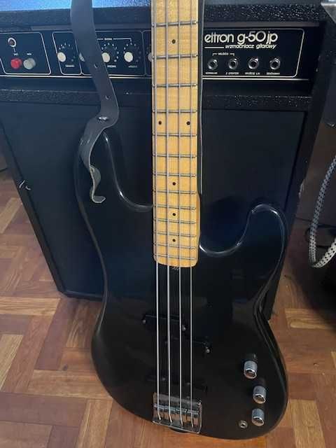 Gitara basowa MENSFELD SUPER BASS ze wzmacniaczem