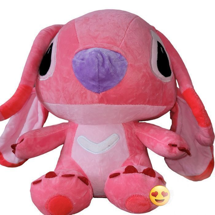 Maskotka pluszak Angel różowa z bajki Lilo I Stich 35 cm #353