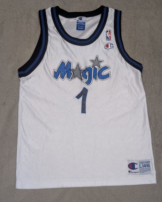 Vtg NBA CHAMPION Orlando Magic Penny Hardaway Jersey Made in Mexico