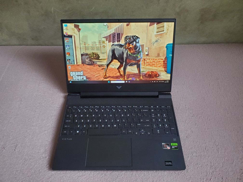 HP-VICTUS. Ryzen5-5600H.GeForce1650. SSD-512. DDR4-16GB. 144Hz.FHD.IPS