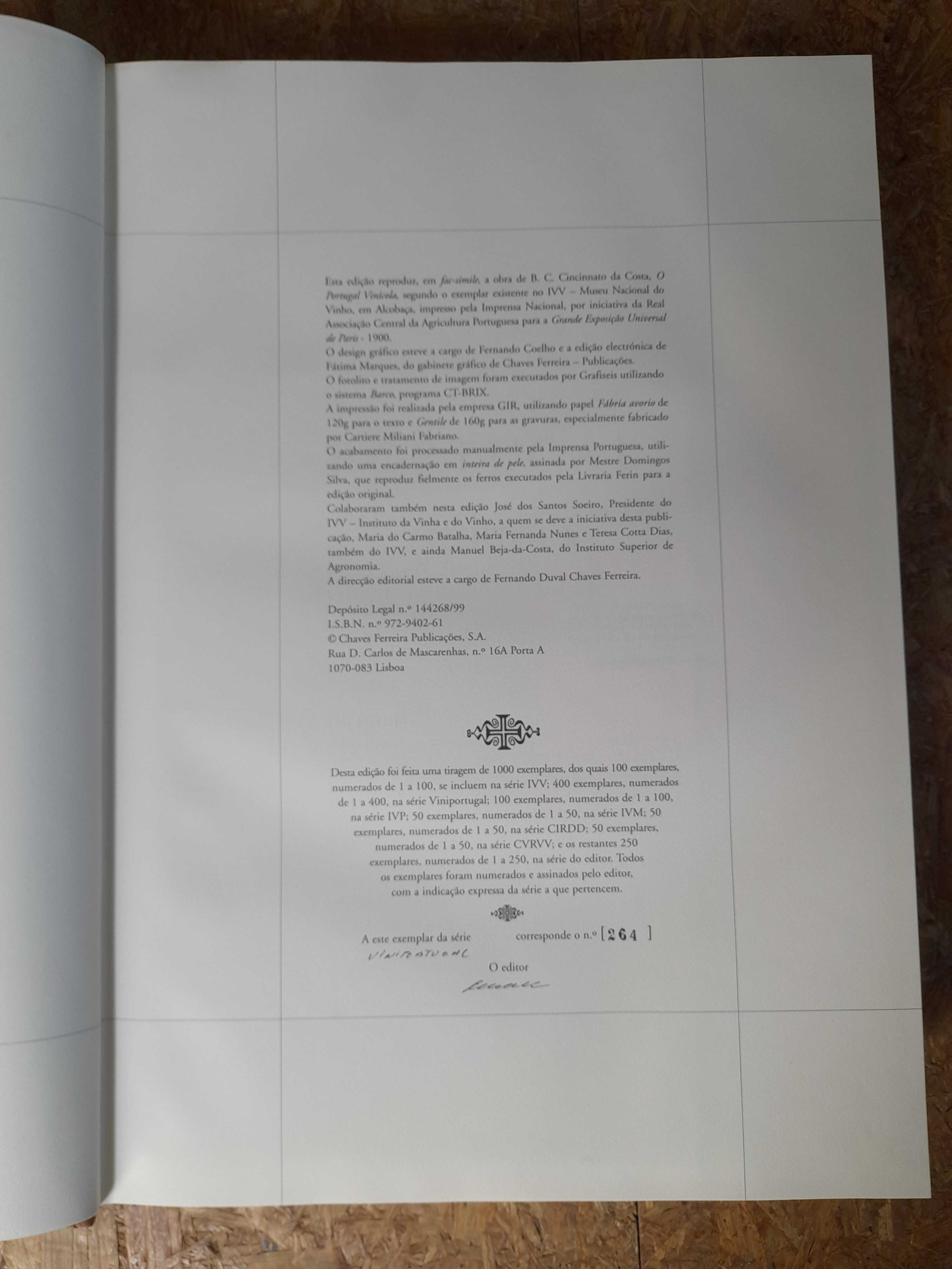 Livro RARO O Portugal Vinícola