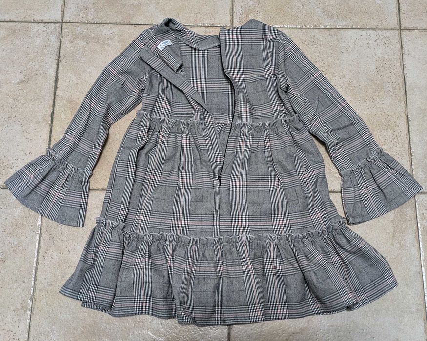 Vestido manga comprida para menina T5, usado da Mayoral