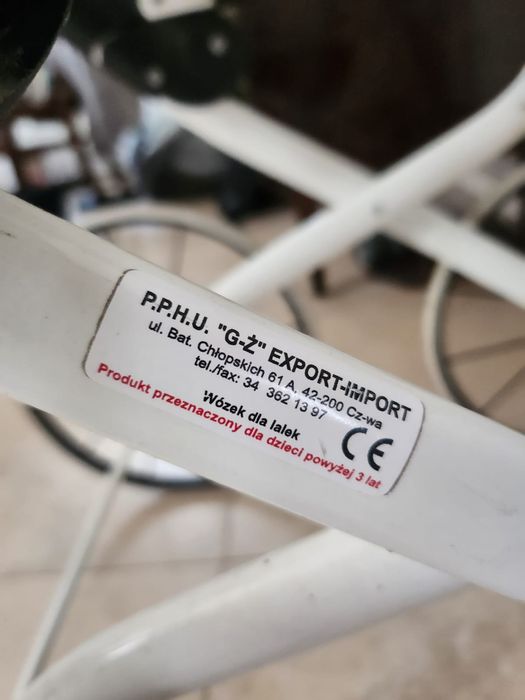 Wózek dla lalek jak prawdziwy