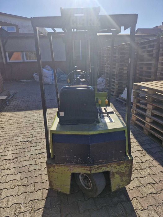 Wózek widłowy Clark elektryk – 1,5 t, stan dobry, sprawny FV 4,5m