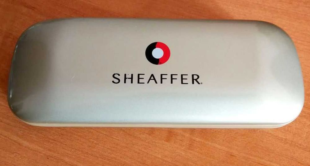 Ручка кулькова Sheaffer Prelude Brushed Chrome з позолотою, в футлярі