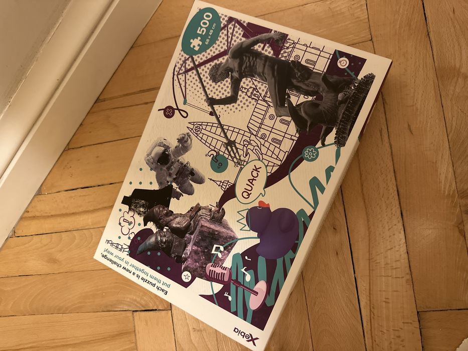 Puzzle 500 elementów firmowe nowe motywy miast