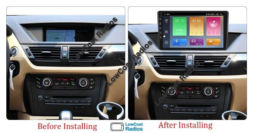 *(NOVO) Auto Rádio GPS ANDROID 15 BMW X1 (E84) | GPS USB APPS WIFI