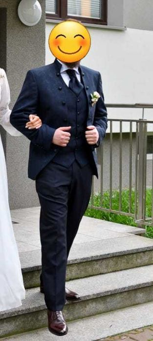 Super garnitur ślubny znanej firmy TZIACCO