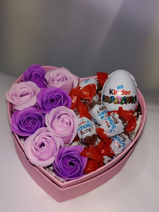 Flowerbox ze słodyczami