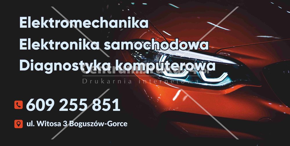 Elektromechanika, Elektronika samochodowa, diagnostyka