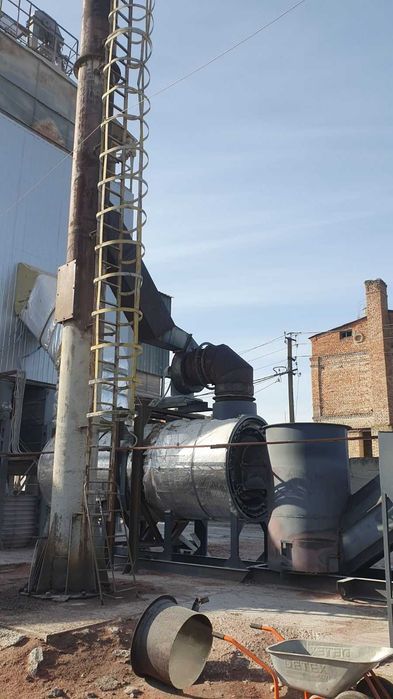 Теплогенератор для зерносушарок на дровах