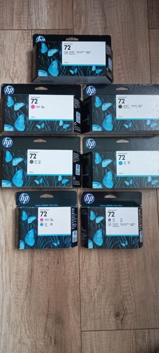 Tusze do drukarki HP plus głowice  2 szt