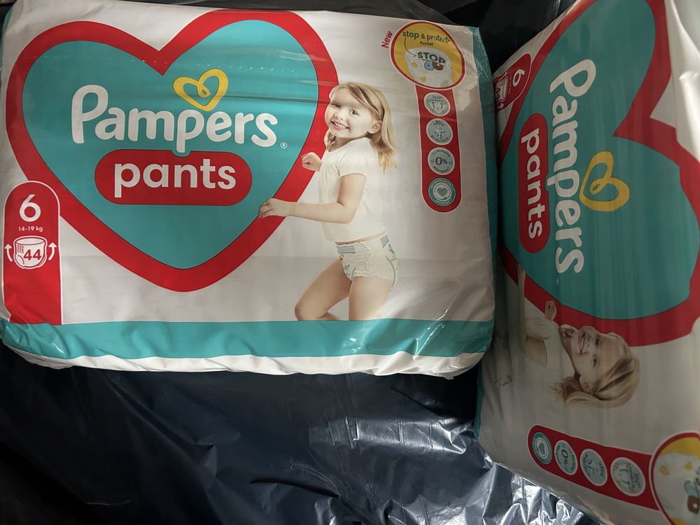 Pampers pants roz 6