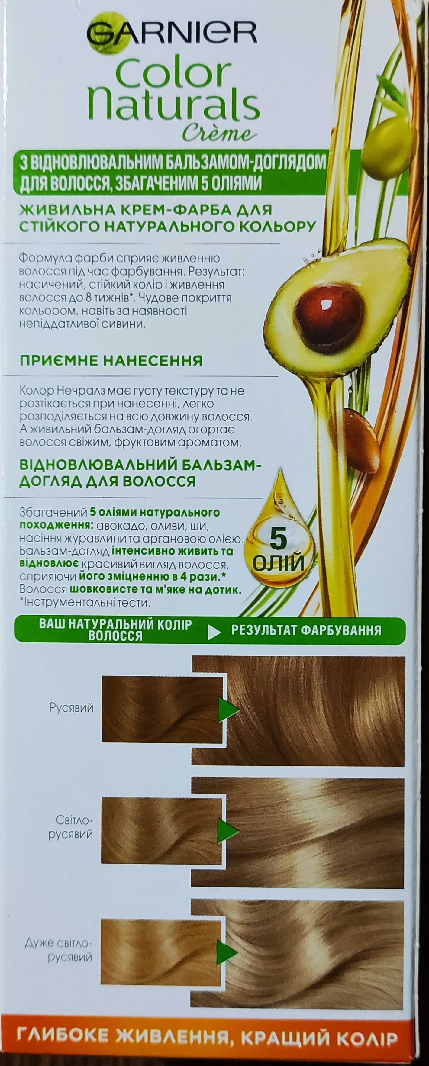 Фарба для волосся Garnier, Palette