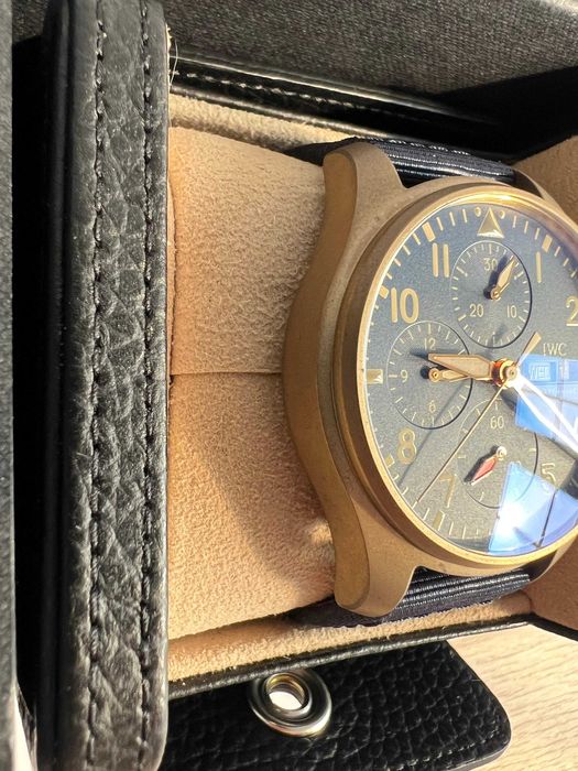 Piękny IWC Pilot's Chronograph 41mm 2022 fullset - Przecena
