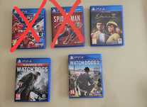 Vários jogos PS4 - PES Watch Dogs, Shenmue III