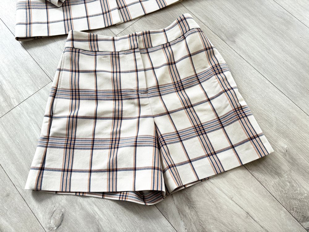 Maje Nowe eleganckie szorty spodenki XS 34 Izore Short Carreaux
