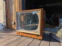 Prl vintage Zabytkowy Telewizor klejnot - obudowa barek, szafka