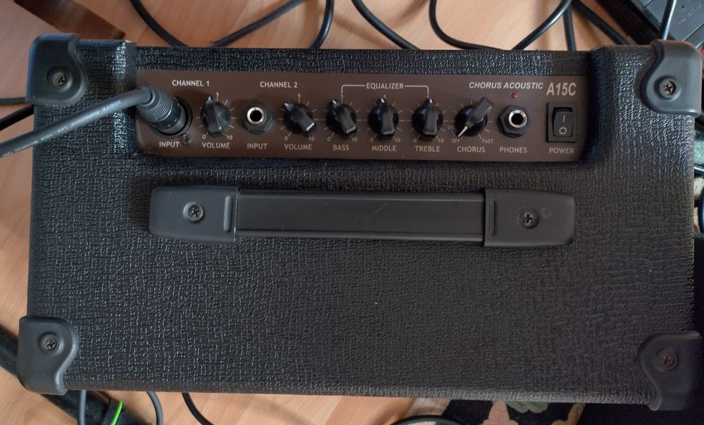 Amplificador Artec guitarra acústica A15C novo