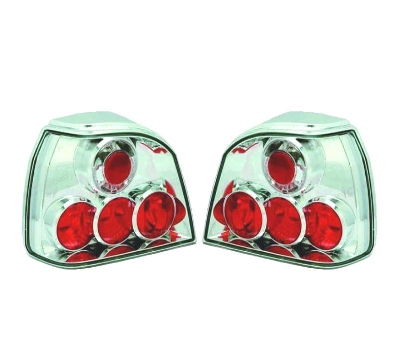 PILOTOS VOLKSWAGEN VW GOLF 3, 91-97 FUNDO CROMADO LEX