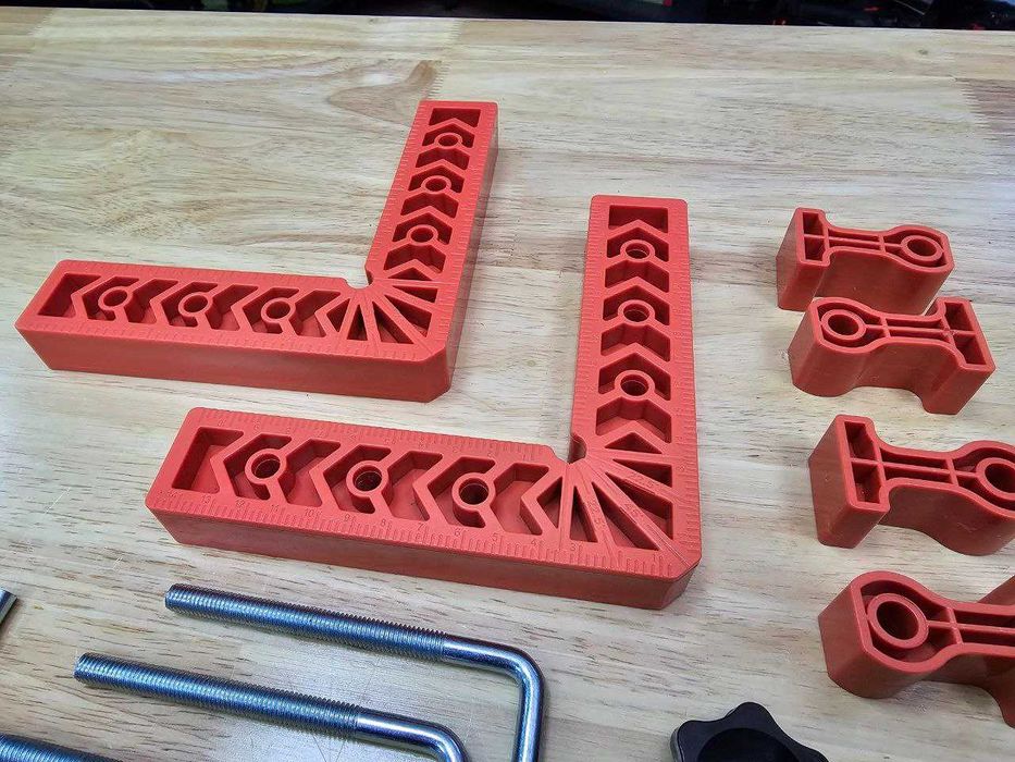 Кутник для фіксації при склеюванні Дерева Плитки Струбцина 150х150мм