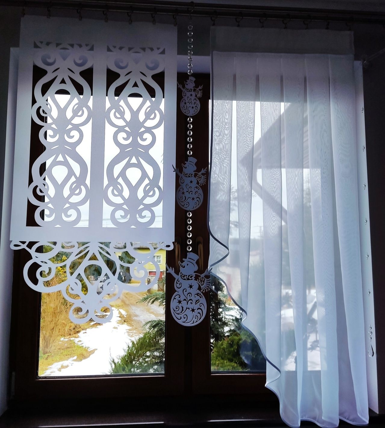Firanka gotowa panel