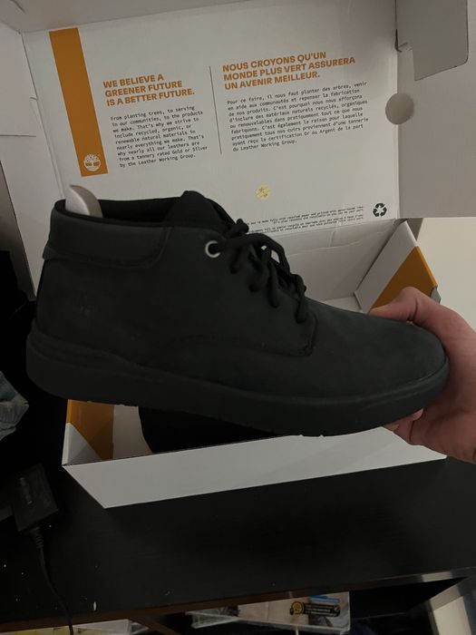 Timberland seneca bay mid lace sneaker black tamanho 41