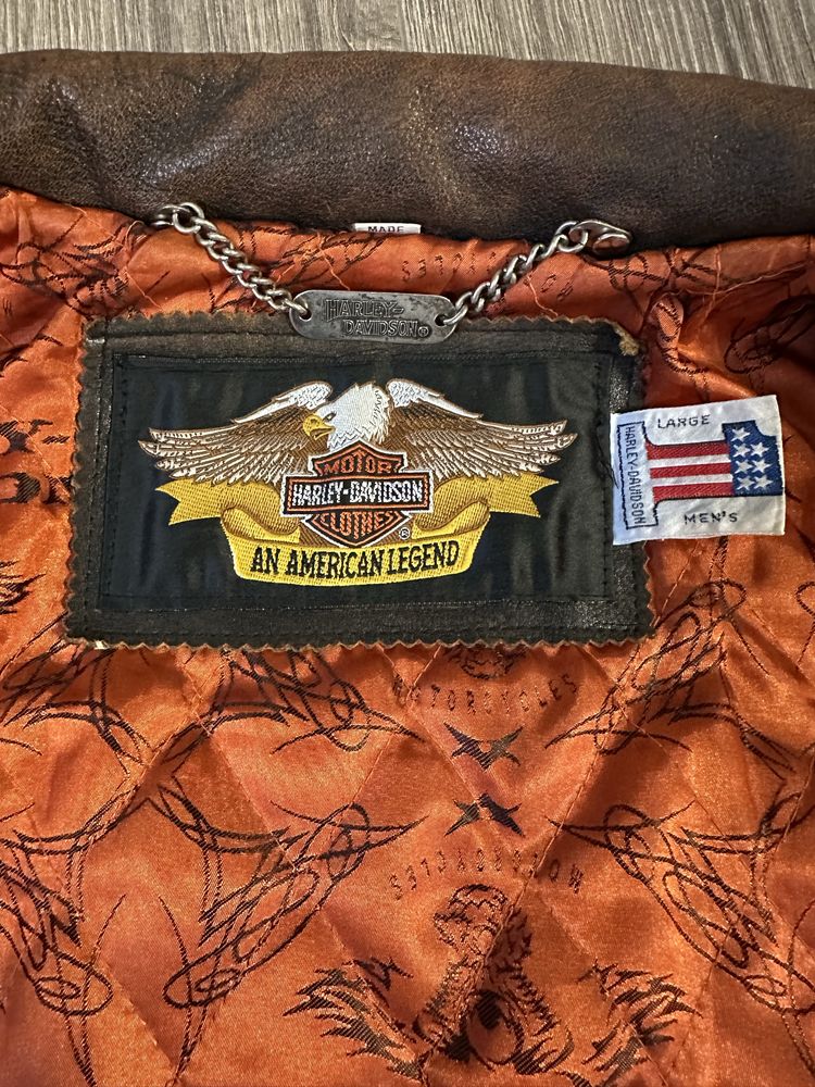 Шкіряна куртка Harley-Davidson L