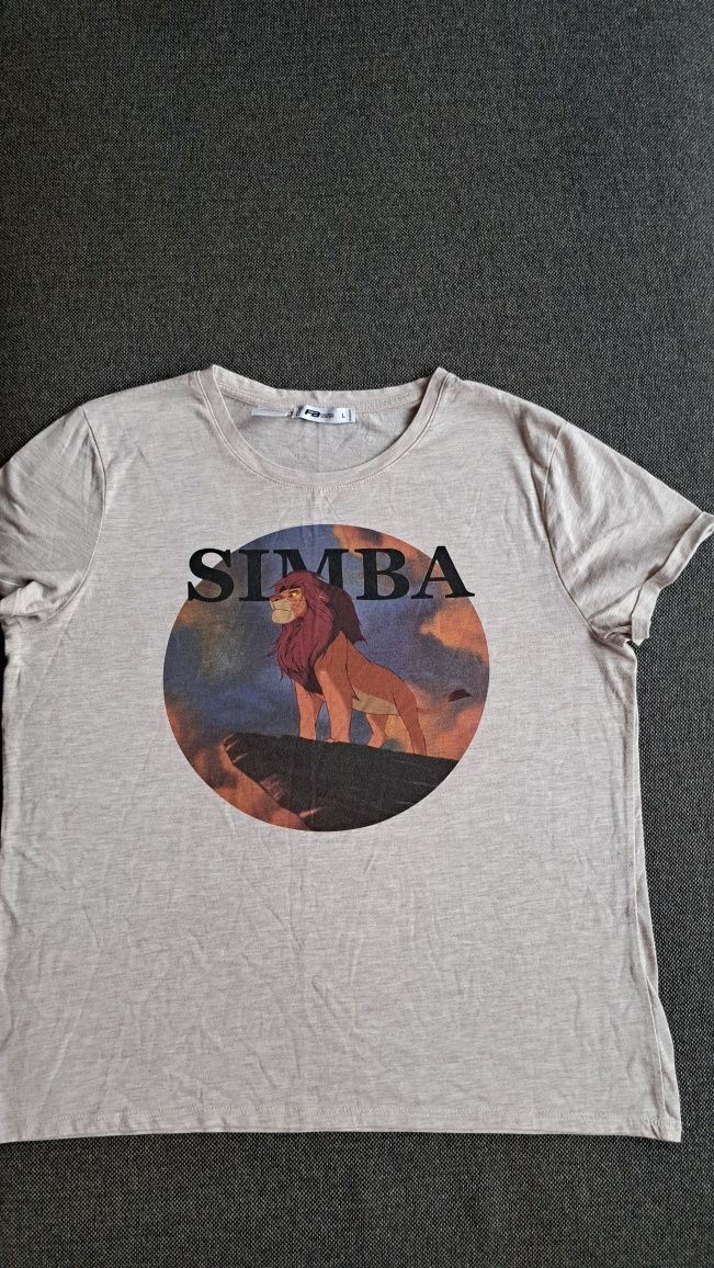 Król  Lew Simba koszulki r.L Disney  FB Sister