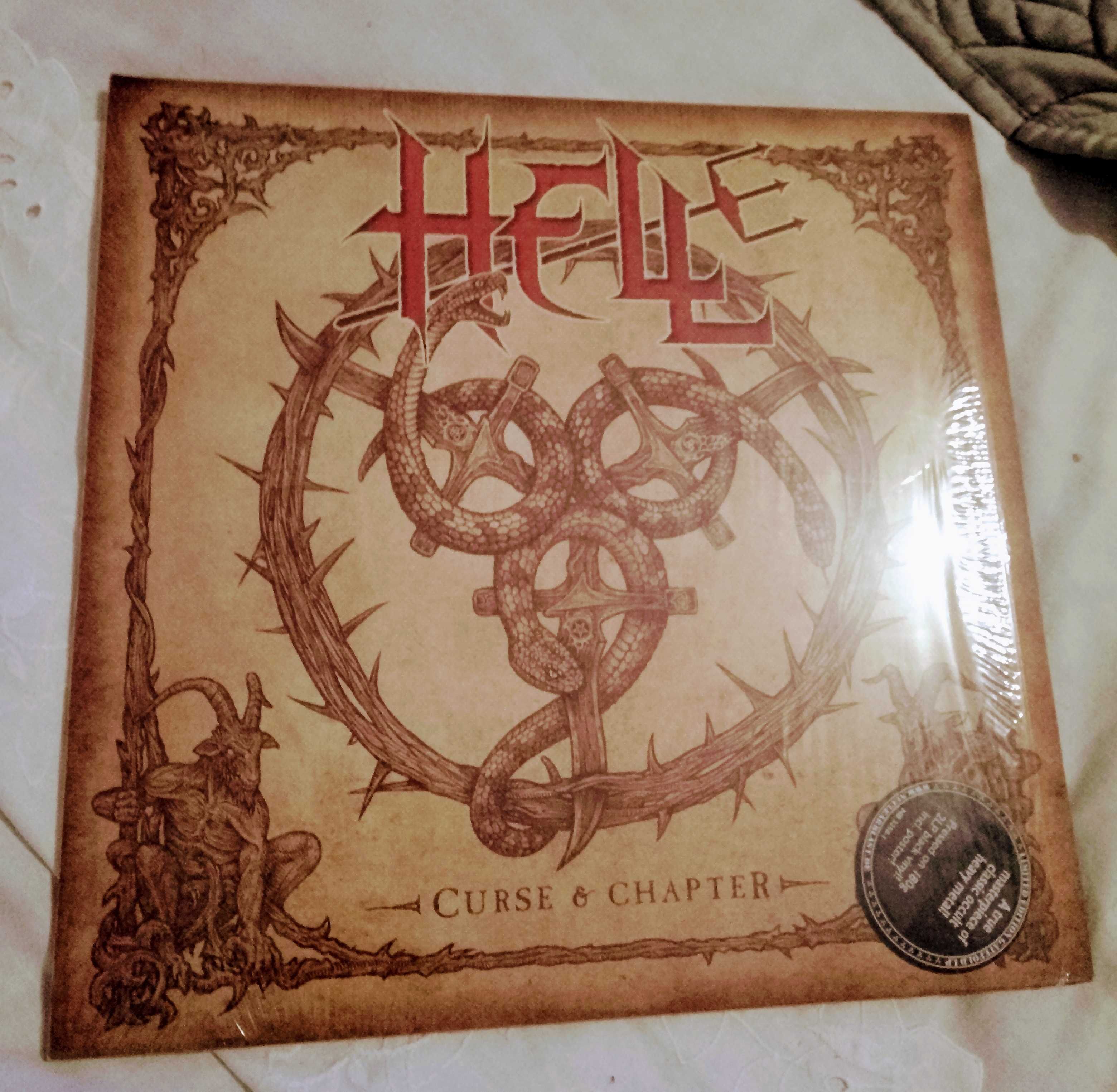 Hell - " Curse & Chapter " ... 2xLp com poster