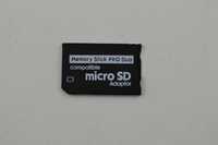 MICROSD TF - MEMORY STICK PRO DUO адаптер для Sony psp