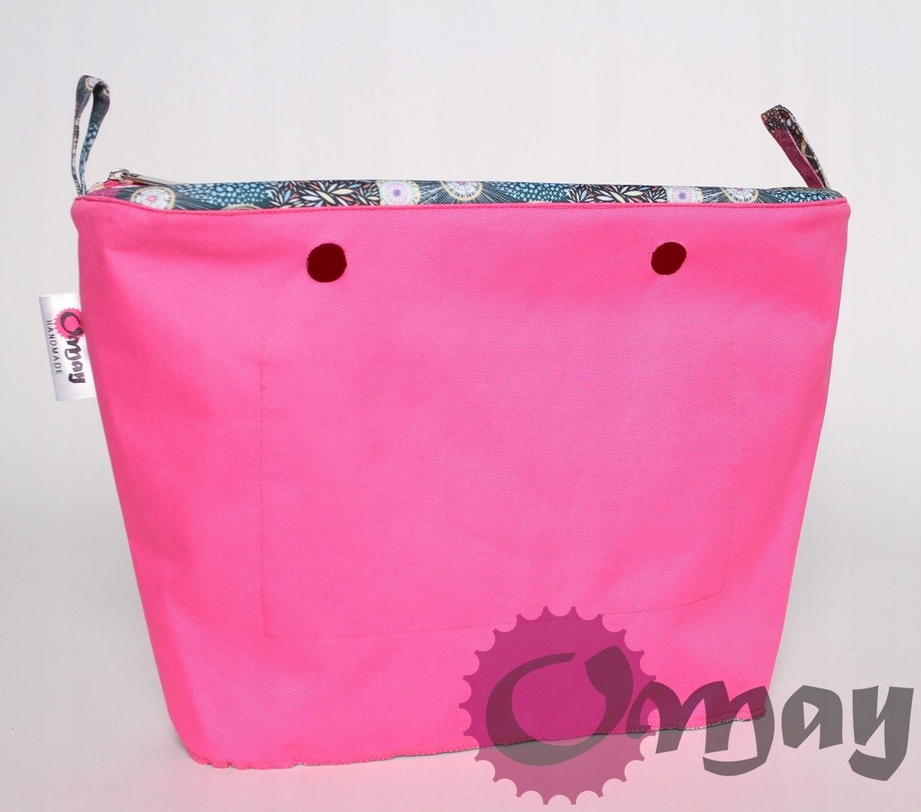organizer OBAG STANDARD +KOSMETYCZKA koła róż 2 kieszenie OMAY.PL