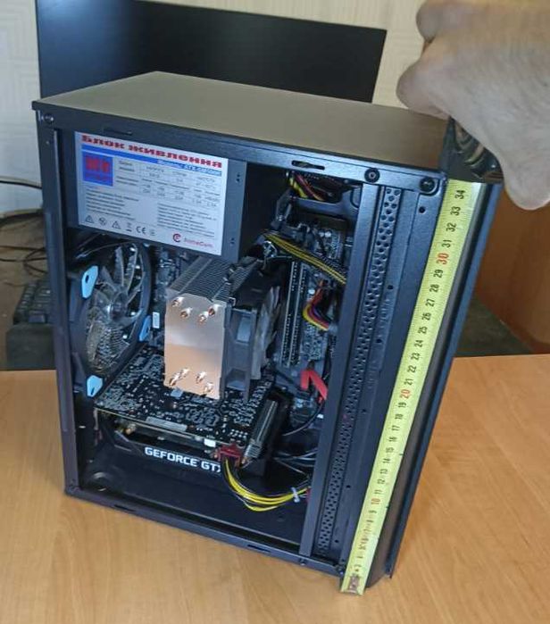 Компактний ігровий ПК(Ryzen 7 3800x/GTX 1660 Super 6Gb/16 RAM 3200)