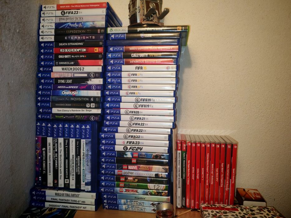 Jogos PlayStation 4/5 e switch 1/2