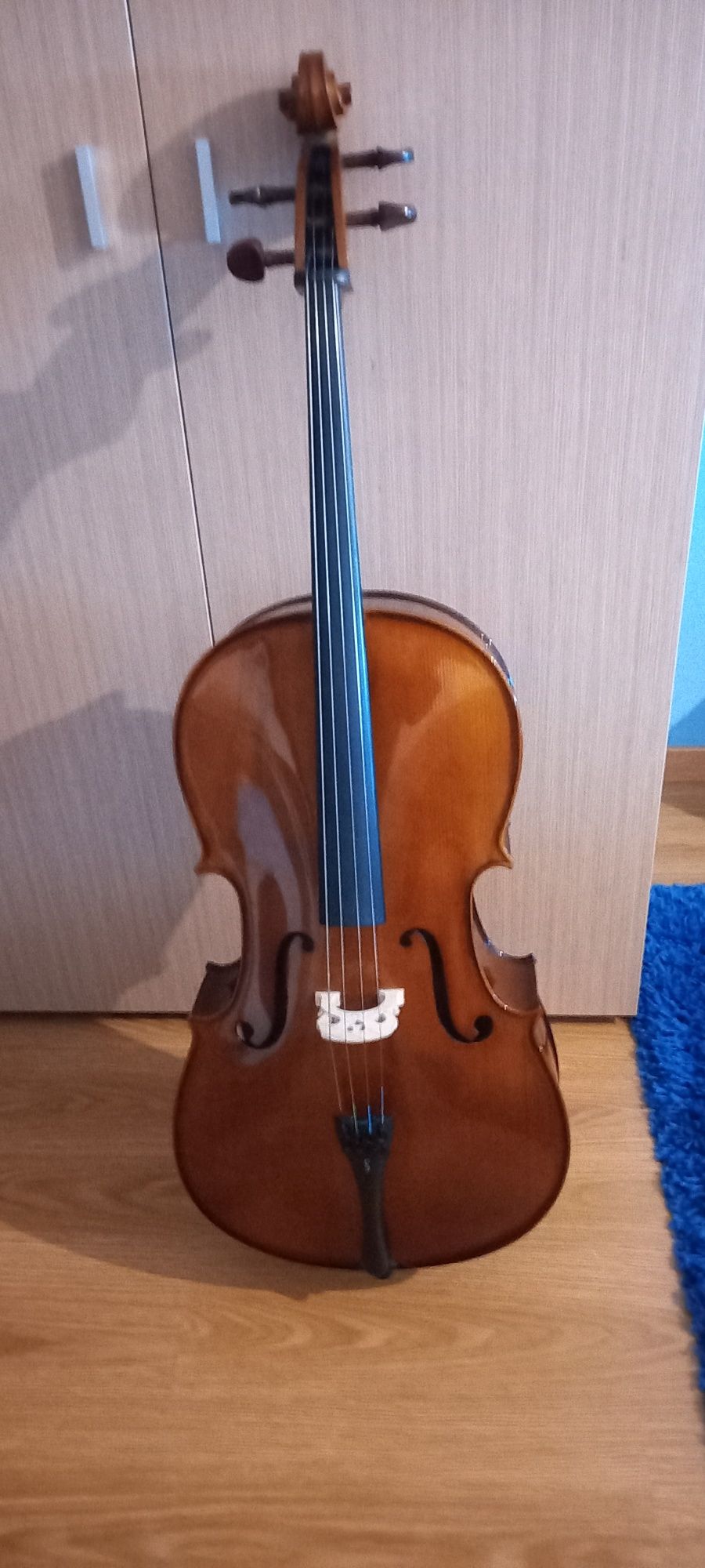 Violoncelo em bom estado