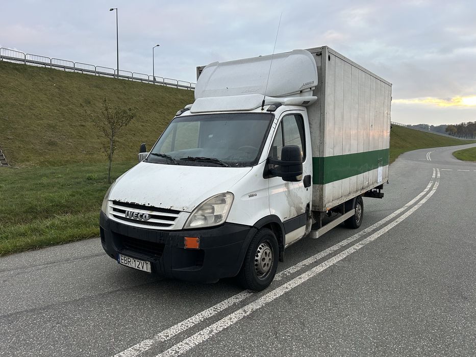 Iveco daily 35S14 winda kontener
