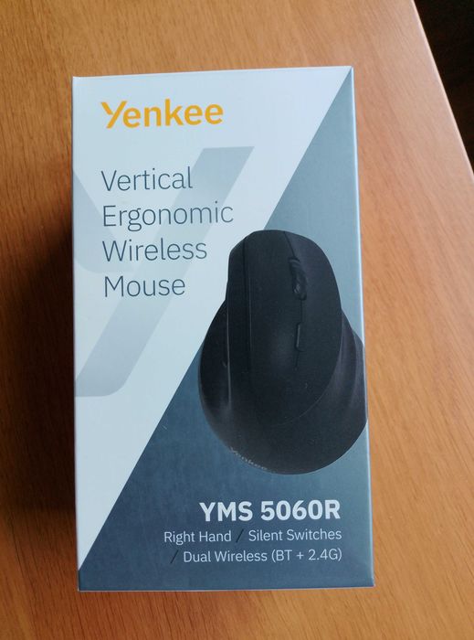 Ergonomiczna mysz pionowa Yenkee YMS 5060R