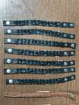 15 Pulseiras de Pele E metal