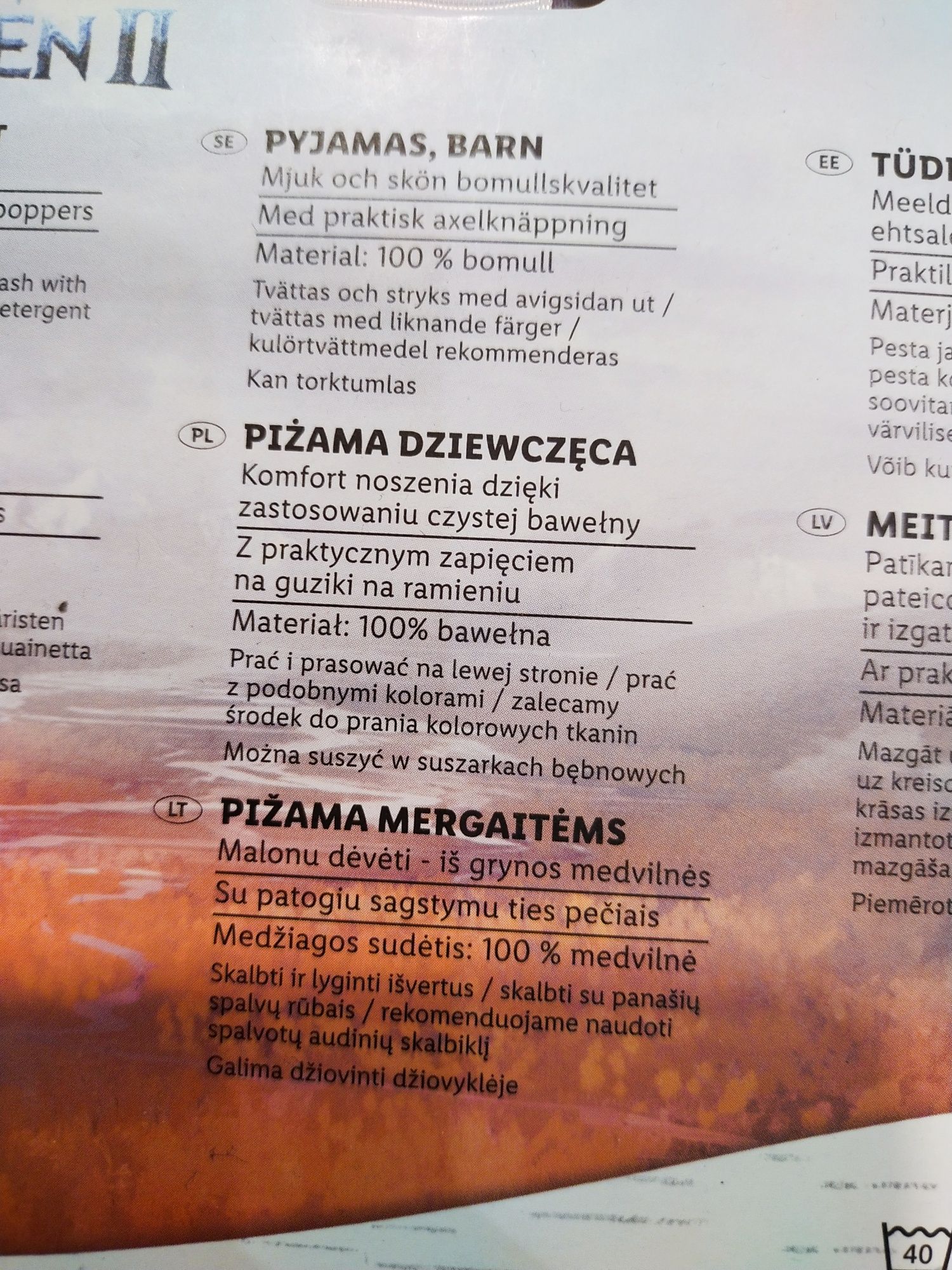 Piżama dziewczęca 86/92 Frozen