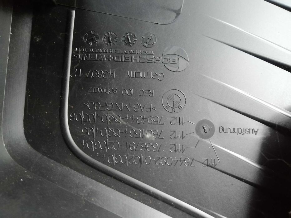 Osłona silnika górna BMW F10, F11, F26, F30, F31 N20B20 2.0l - 2.8l