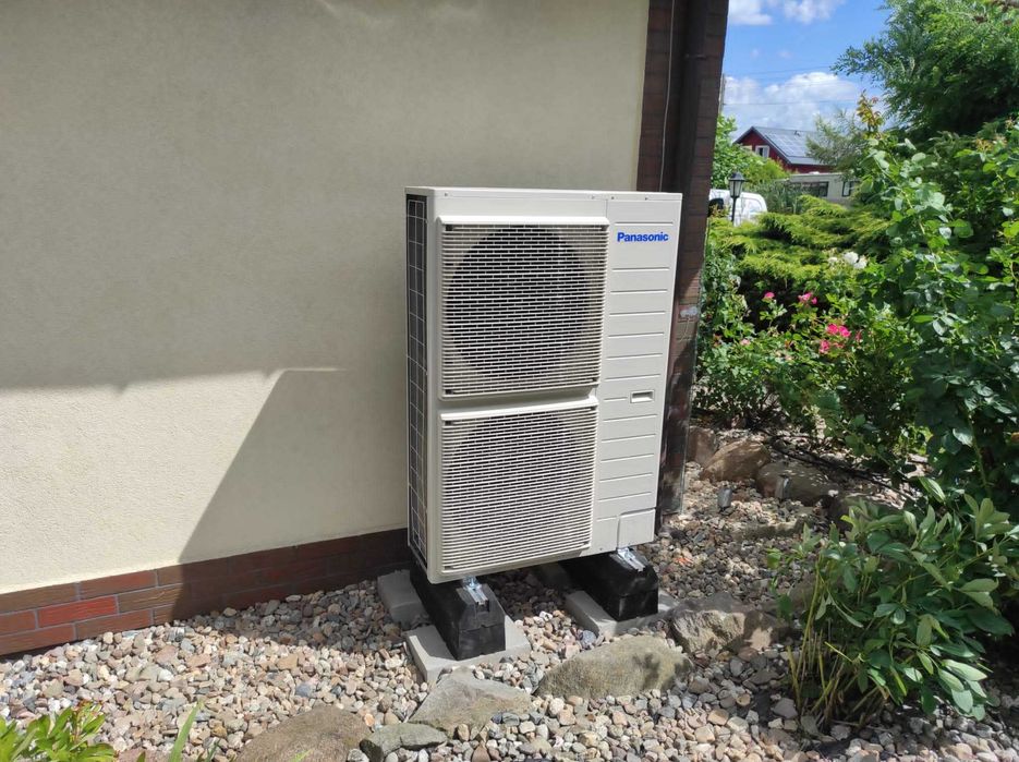 Pompa Ciepła Panasonic 16kW Split + zasobnik 300l + bufor + montaż