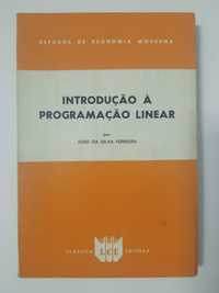 Introdução à programação Linear, de João da Silva Ferreira