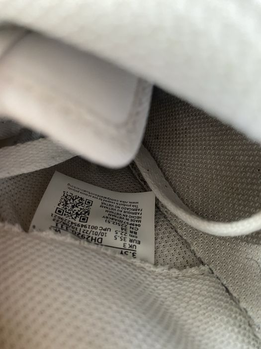 Кросівки унісекс 35.5р21.5см Nike Air Force1 шкіра originaj Найк Форс
